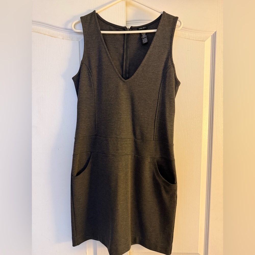 Nine West Black Midi Dress